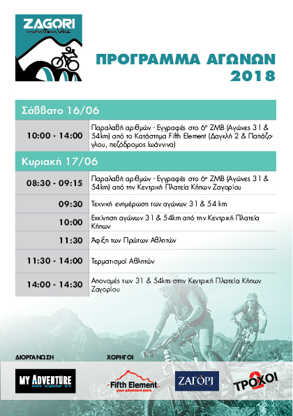 You are currently viewing Δείτε το Πρόγραμμα του Zagori Mountain Bike 2018